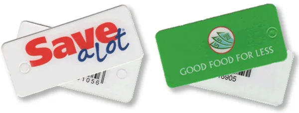 Plastic Key Tag Combo