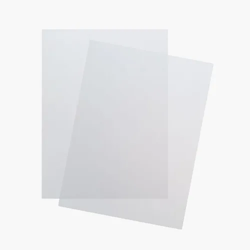 Frosted Blank Plastic Cards (500)